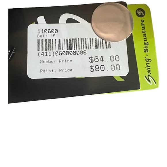 NWT SWING BETTE & COURT Houndstooth Lindsey Fit Golf Bermuda Ladies Size 8 - Picture 2 of 7